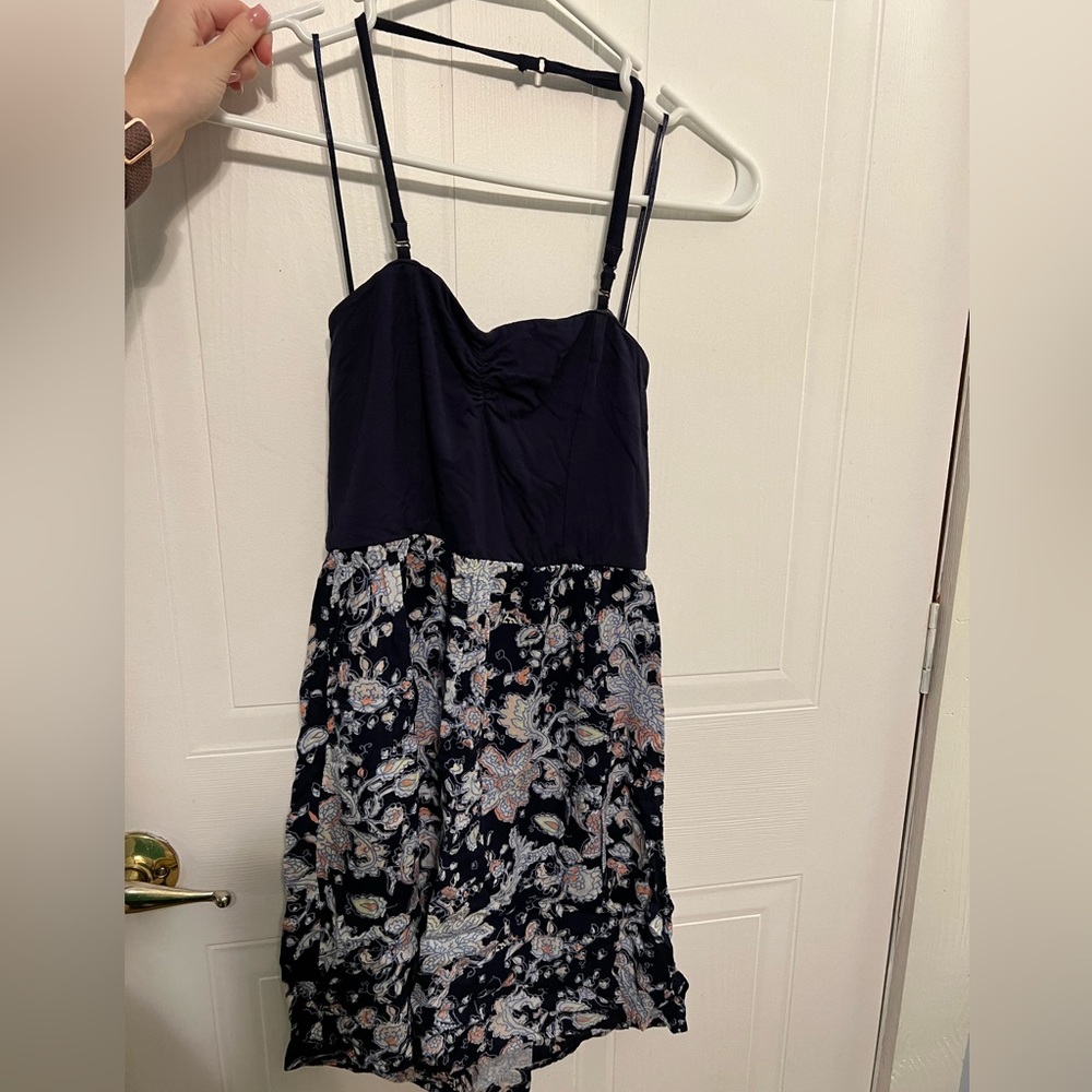 Navy blue, Roxy dress.